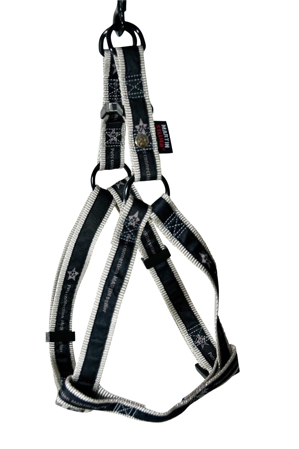 MARTIN SELLIER Pet's Connection — Harnais pour chien nylon noir