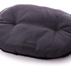 MARTIN Sellier Faubourg — Coussin ovale T75 gris