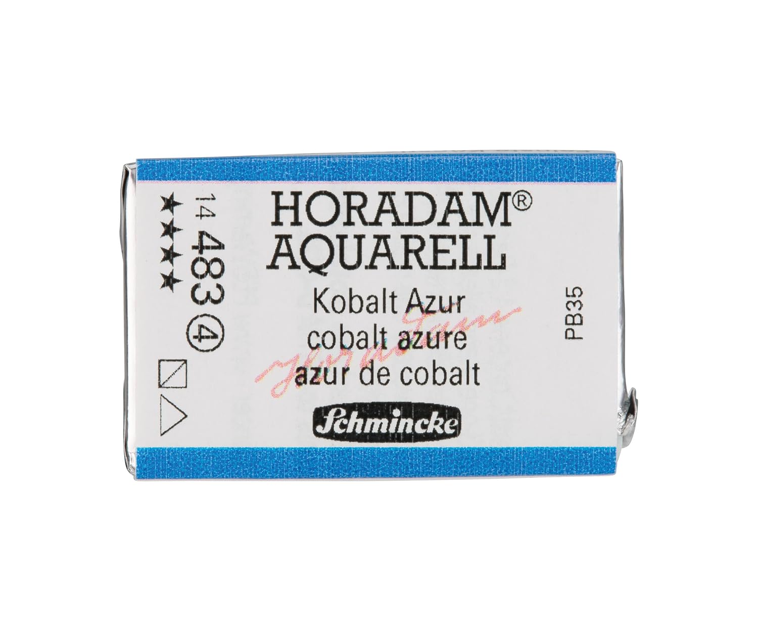 Schmincke HORADAM AQUARELL — Aquarelle artiste cobalt azur 1/1 godet