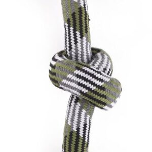 MARTIN SELLIER — Jouet corde avec balle de tennis camouflage 60 cm