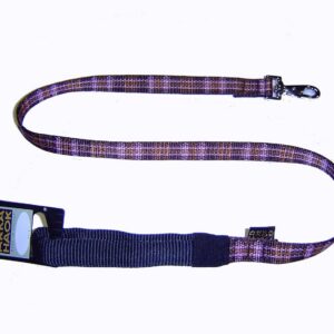 ARKA HAOK — Laisse pour chien en nylon violette 20 mm