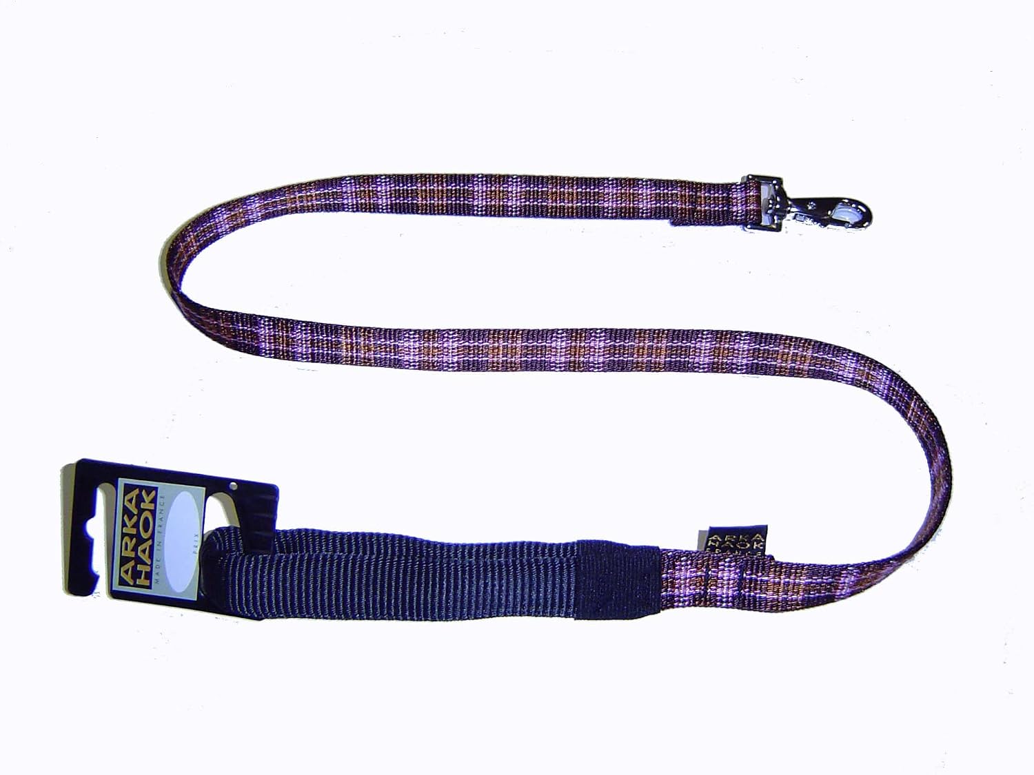 ARKA HAOK — Laisse pour chien en nylon violette 20 mm