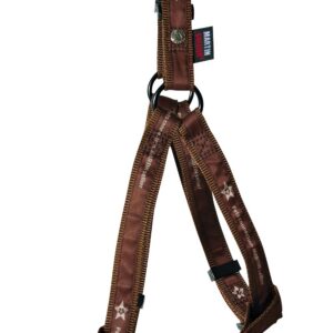 MARTIN SELLIER Pet's Connection — Harnais pour chien nylon marron