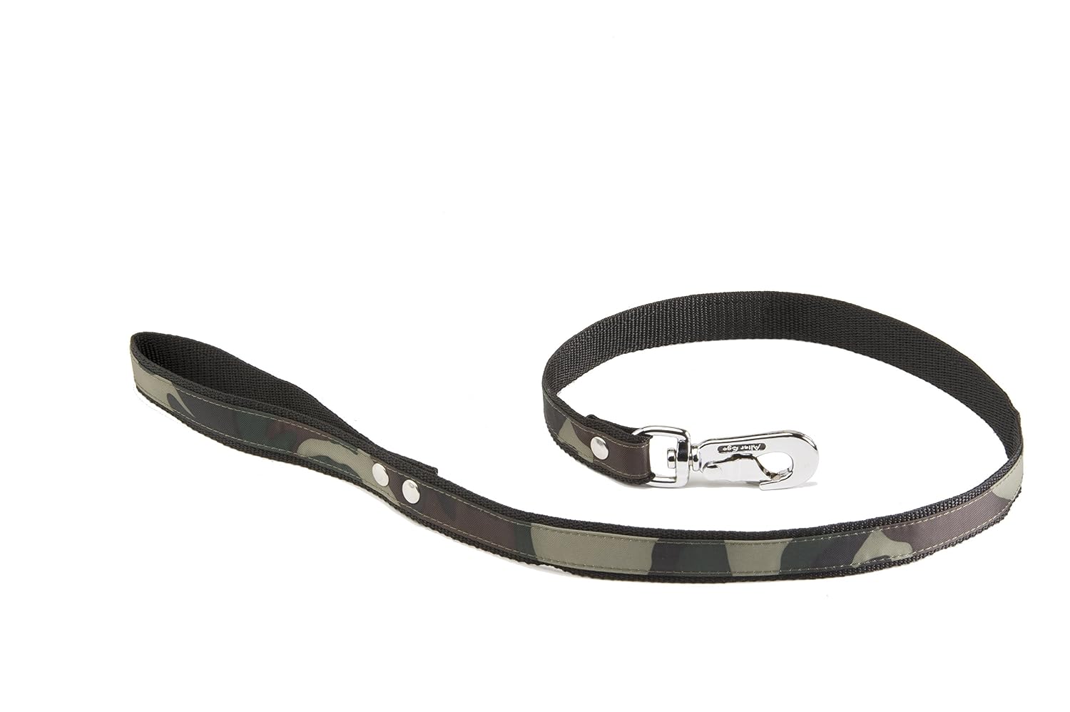MARTIN SELLIER — Laisse pour chien camouflage vert 25 mm