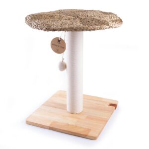 MARTIN SELLIER Diabolo Luxe — Arbre à chat gris avec plateau