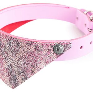 MARTIN Malibu — Collier bandana fantaisie en cuir