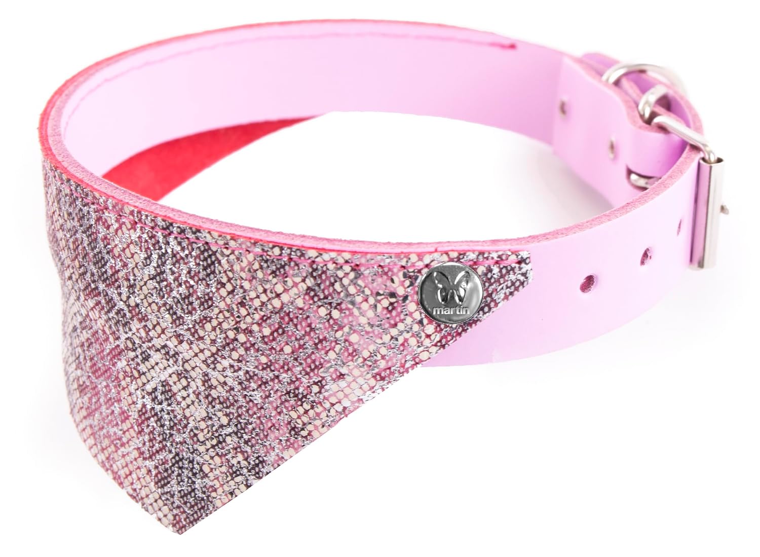 MARTIN Malibu — Collier bandana fantaisie en cuir