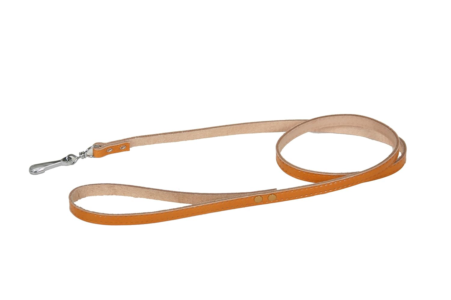 MARTIN SELLIER Rive M Simplex — Laisse pour chien beige