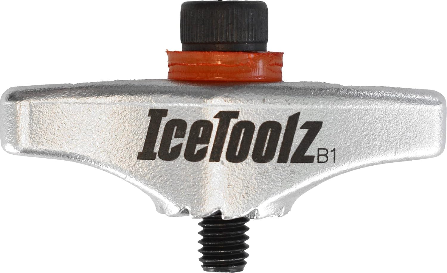 ICETOOLZ Xpert — Moulin à plat en acier argenté/orange/noir
