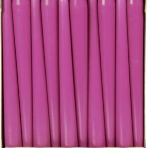 PAPSTAR — Lot de 50 bougies chandelier fuchsia 25 cm