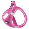 MARTIN — Harnais chien mesh rose XS bandes réfléchissantes