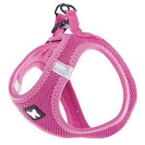 MARTIN Sellier — Harnais chien mesh rose XXS