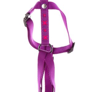 MARTIN SELLIER — Harnais réglable en nylon motif croix 25 mm