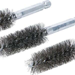 BGS — Brosses en acier 17 mm, 3 pièces