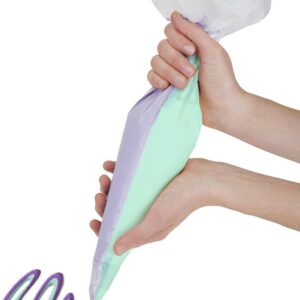 METALTEX — 20 poches à décorer doubles avec douilles