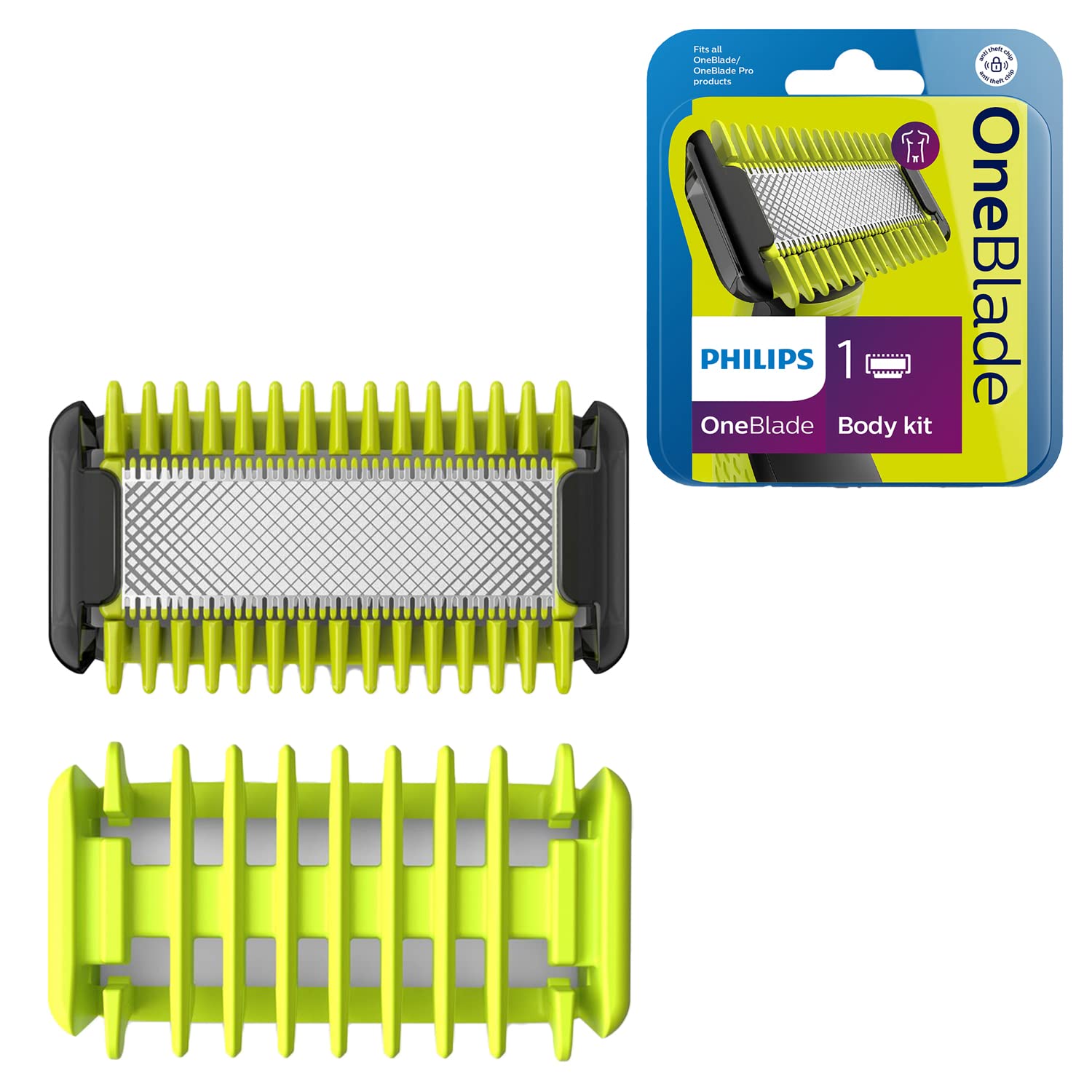 PHILIPS OneBlade — Kit lames corps x2