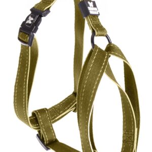 MARTIN SELLIER Color Vibe — Harnais pour chien réfléchissant marron
