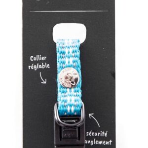 MARTIN — Collier de sécurité en nylon pour chat