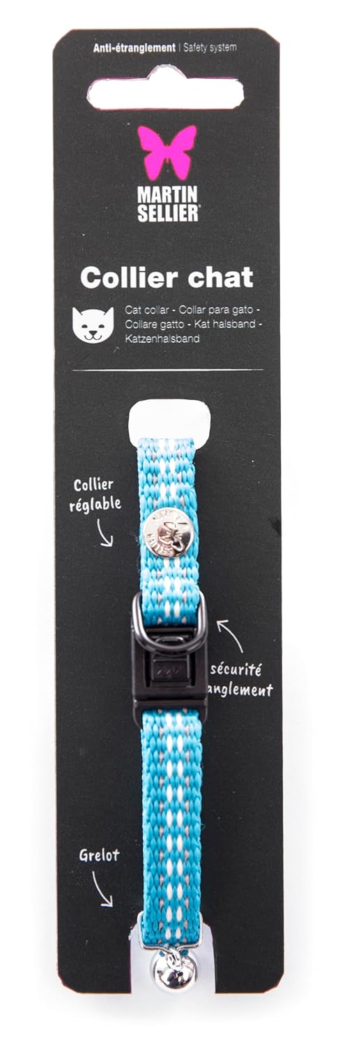 MARTIN — Collier de sécurité en nylon pour chat
