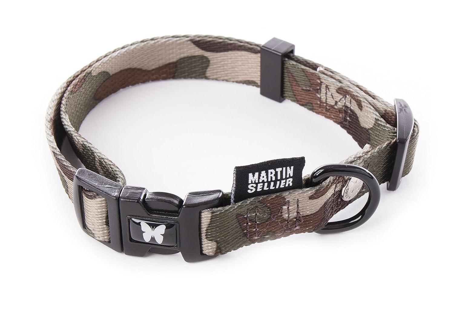MARTIN SELLIER Camouflage — Collier pour chien en nylon L