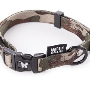 MARTIN — Collier pour chien camouflage en nylon S