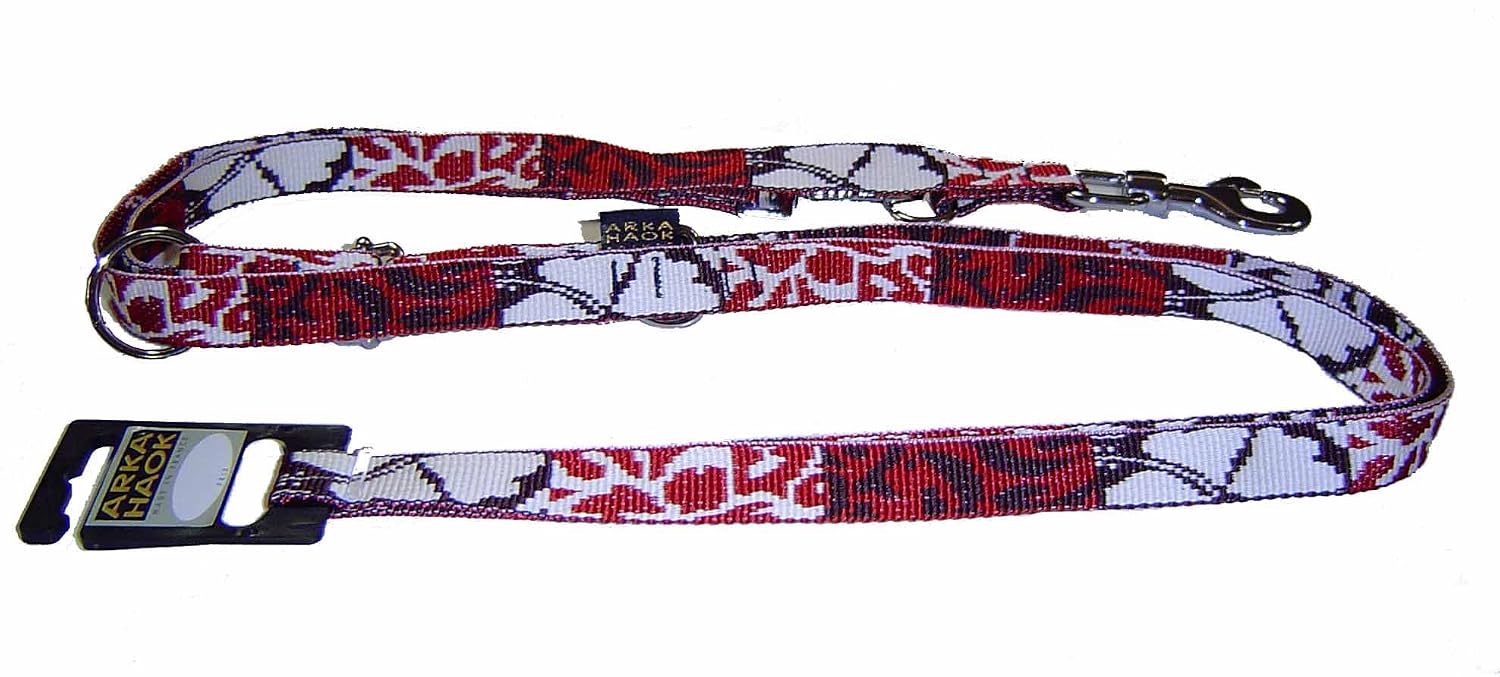 MARTIN SELLIER 3 PTS Piment — Laisse pour chien 20 mm 220 cm
