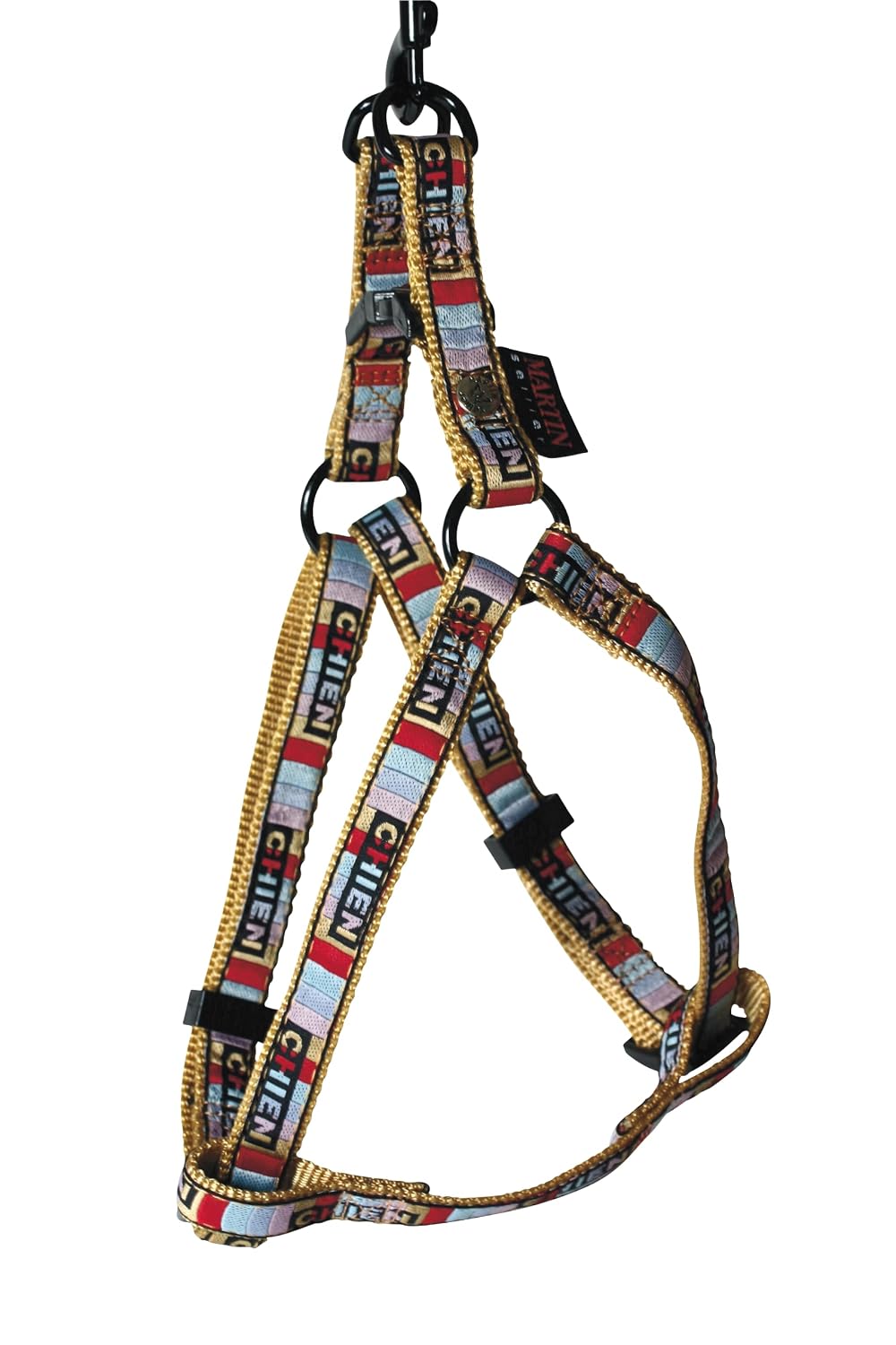 MARTIN SELLIER Bayadère — Harnais baudrier en nylon 25/35 cm