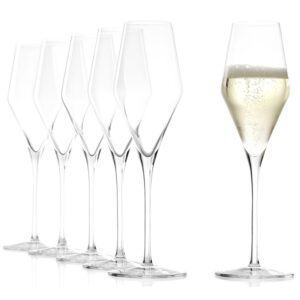 STÖLZLE LAUSITZ Quatrophil — Verres à champagne 290 ml x6