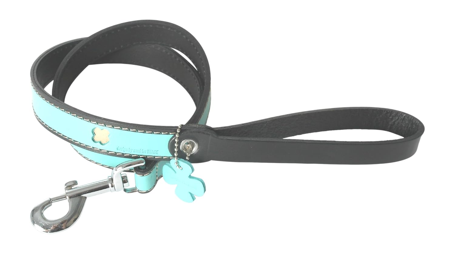 MARTIN Bowxy — Laisse en cuir pour chien 25 x 110 cm