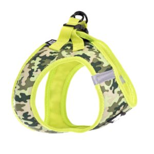 MARTIN SELLIER — Harnais mesh camouflage jaune fluo