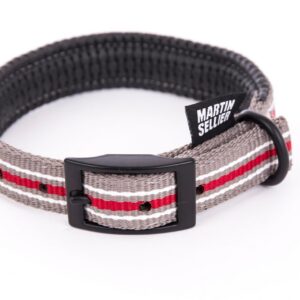 MARTIN — Collier trio rayé en nylon confort