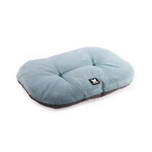 MARTIN Classic Black — Coussin ovale ouatiné pour chien 102x67 cm