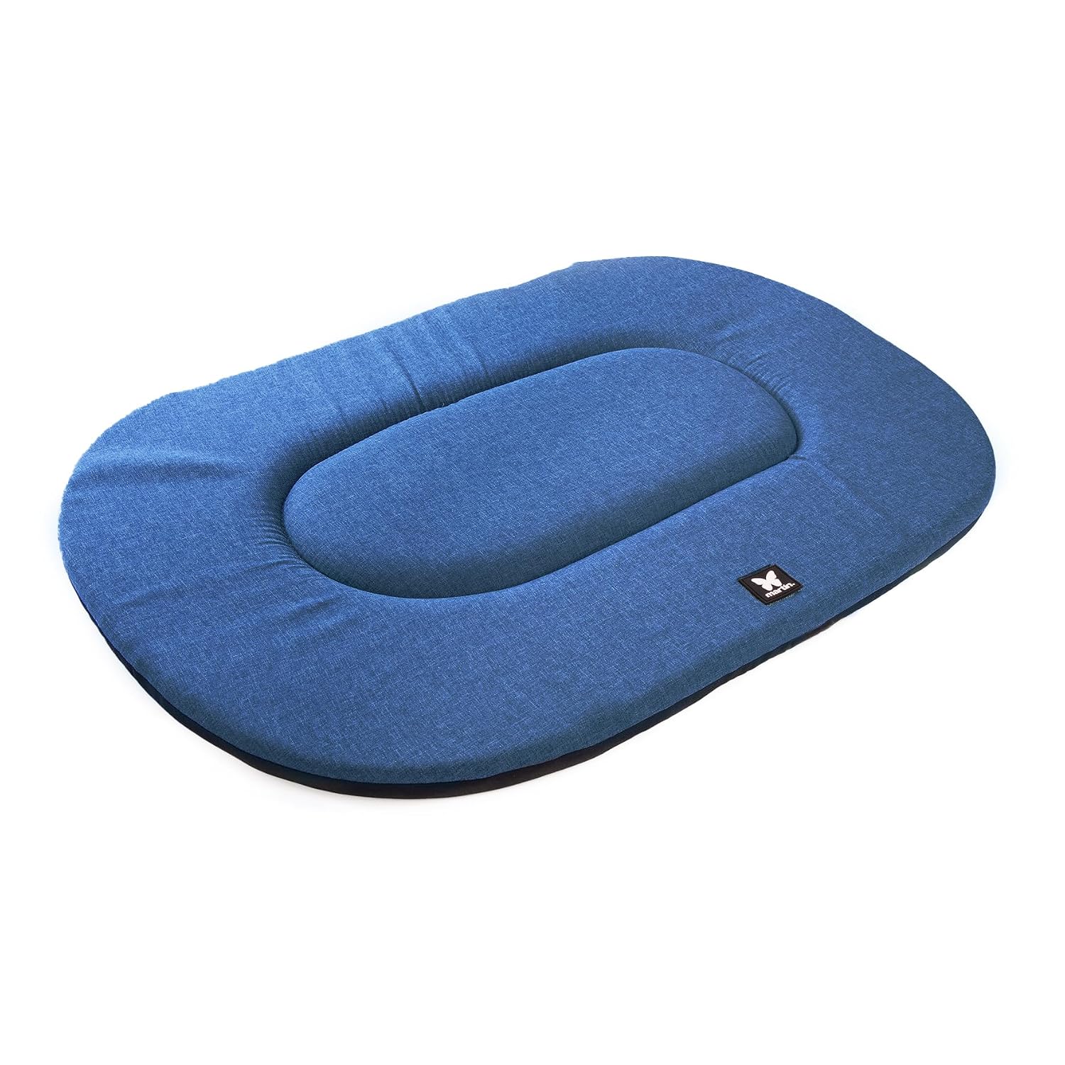 MARTIN SELLIER Classic Modern — Coussin plat ovale pour chien 80 cm