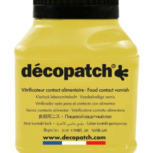 DÉCOPATCH — Vernis vitrificateur contact alimentaire 180 ml