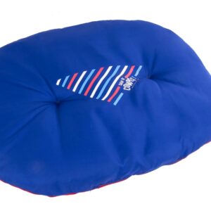 MARTIN SELLIER — Coussin pour chien et chat bleu blanc rouge