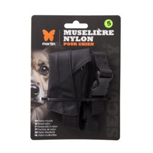MARTIN — Muselière classique en nylon 26,5 cm