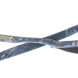 MARTIN SELLIER — Laisse pour chien motif jeans 25/100