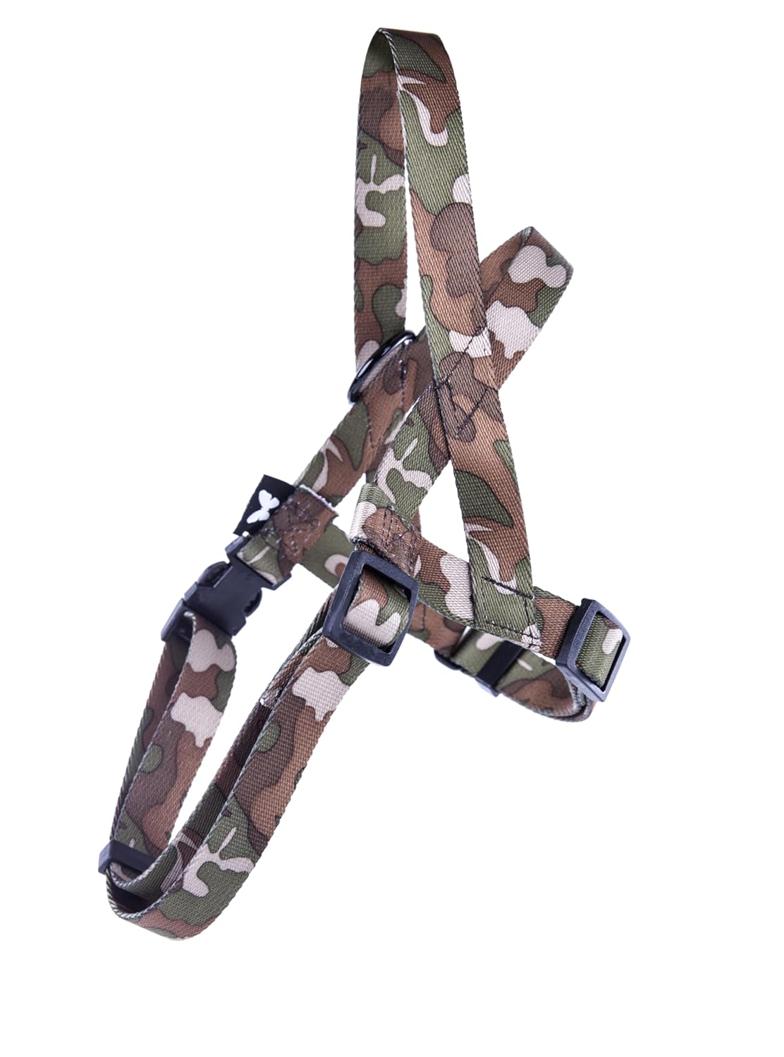 MARTIN — Harnais norvégien en nylon camouflage marron
