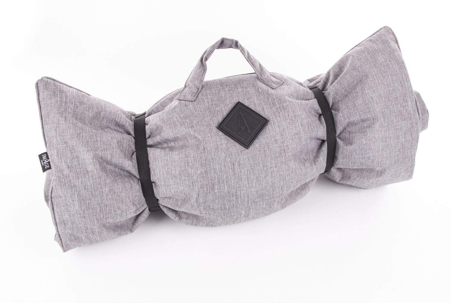 MARTIN Croisette — Plaid gris pour chien 115 x 70 cm