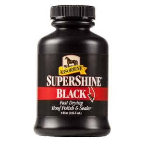 ABSORBINE Super Shine — Vernis pour sabots noir 237 ml