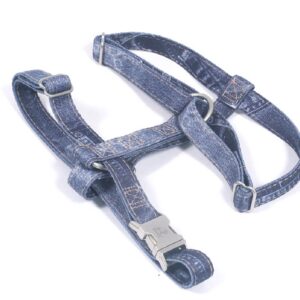 MARTIN — Harnais pour chien motif jean 16/30-50