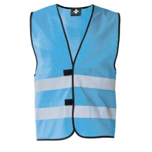 Korntex Dortmund — Gilet de sécurité XL bleu ciel EN 17353