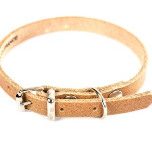 MARTIN SELLIER — Collier classique coloré en cuir 31-62 cm