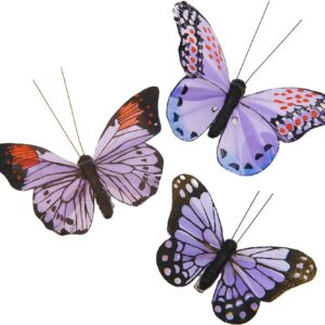 RICO DESIGN — Papillon décoratif à clip, set printemps