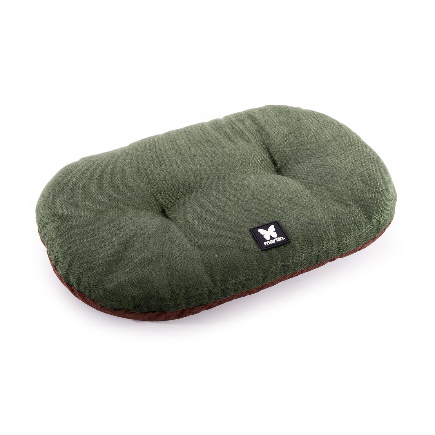 MARTIN SELLIER Classic Grey Cherry — Coussin ovale pour chien 77x50 cm