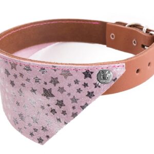 MARTIN — Collier bandana fantaisie en cuir Miami