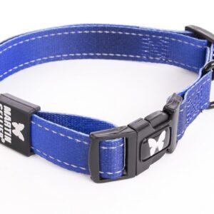 MARTIN — Collier en nylon Reflex bleu