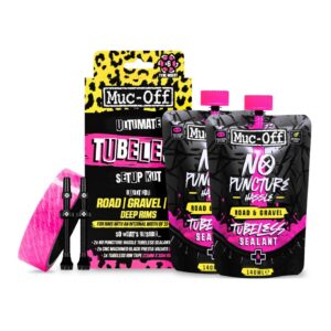 Muc-Off — Kit conversion tubeless pour roues Tubeless Ready