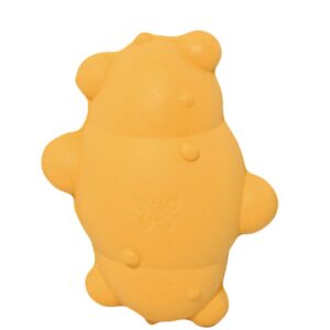Simply Fido Rubb N Roll — Jouet à mâcher en caoutchouc orange