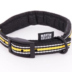 MARTIN — Collier trio rayé en nylon confort